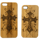 Celtic Cross iPhone 6 Case Eco-Friendly Bamboo Wood Cover