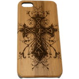 Celtic Cross iPhone 6 Case Eco-Friendly Bamboo Wood Cover