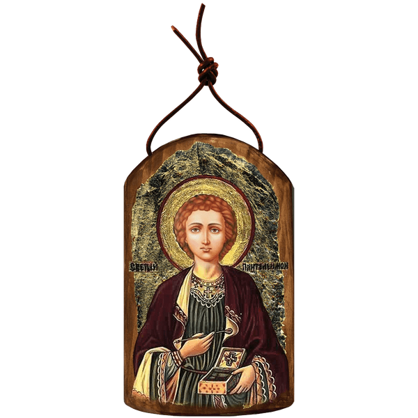 Icon Ornament Handcrafted in Wood