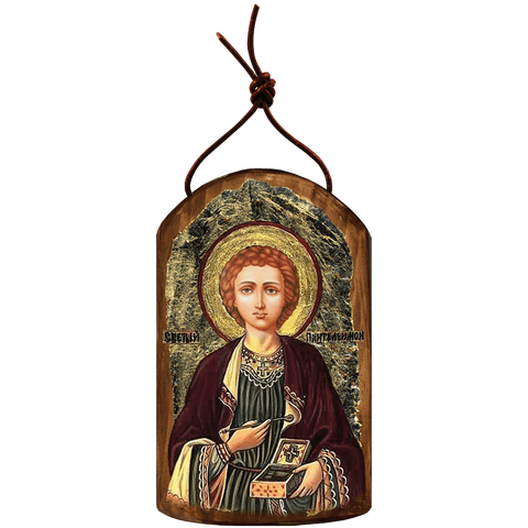 Icon Ornament Handcrafted in Wood