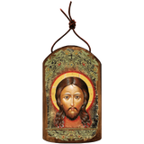 Icon Ornament Handcrafted in Wood