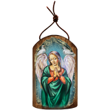 Icon Ornament Handcrafted in Wood