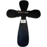 Large Mosaic Encrusted Religious Cross (Red)