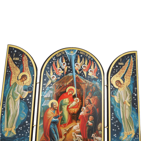 Nativity Scene Triptych