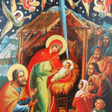 Nativity Scene Triptych